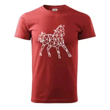 Geometrie - kůň jednobarevná