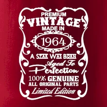 Vintage Etiketa - 1964