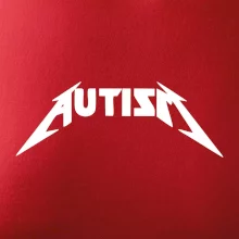 Autism rock nápis
