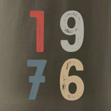 Vintage číslice 1976