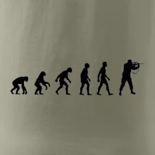 Evoluce vojáka - stojící Evoluce vojáka - stojící