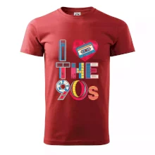 I love 90s - srdce a kazeta