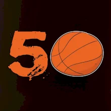 Basketball kulaté narozeniny 50