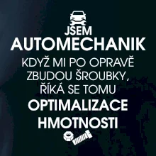 Automechanik - optimalizace