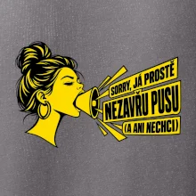 Sorry já prostě nezavřu pusu