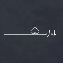 Poker EKG listy piky