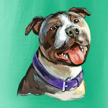 Americký stafordširský teriér  kreslený