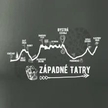Profil kopca Západné tatry
