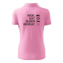 Ride Eat Sleep Repeat moto skútr