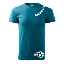 Kickball nápis šikmo