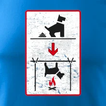 Tričko pro odpůrce sraní na chodníku