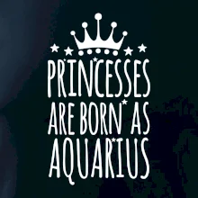 Princesses are born as Aquarius - Vodnář