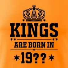 Kings are born in vlastní ročník