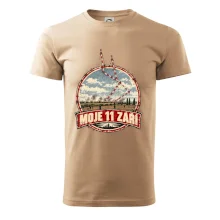 Liblice B bortící se věže moje 11 září retro odznak
