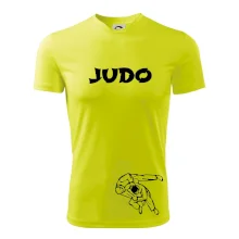 Judo nápis + postavy