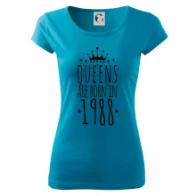 Queens are born in 1988 Queens are born in 1988