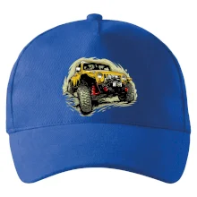 Žlutý offroad s navijákem