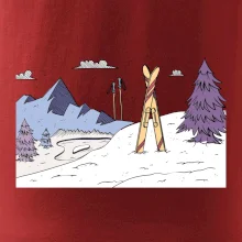 Panorama lyžování