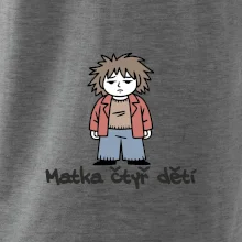 Unavená matka čtyř dětí