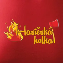 Hasičská holka - oheň a sekera