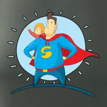 Táta superman - holka Táta superman - holka