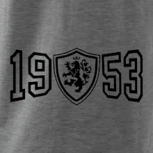 Narozeninový motiv - znak - 1953