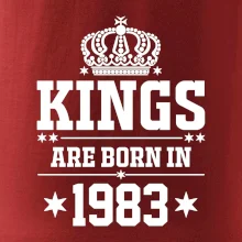 Kings are born in 1983