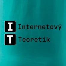 IT Nápis Internetový Teoretik