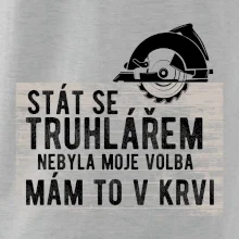 Stát se truhlářem nebyla moje volba