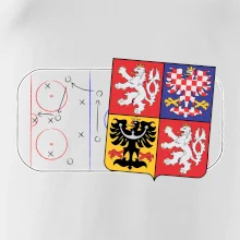 ČR znak na ledě ČR znak na ledě