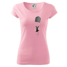 Kočka vypadla z kapsy