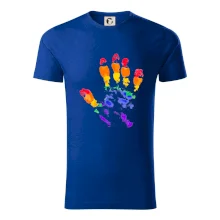 LGBT hand print