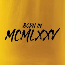 Born in - Římské číslo 1975