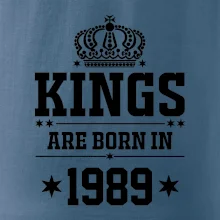 Kings are born in 1989