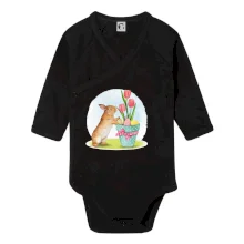 Velikonoční zajíček tulipány