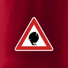 Dopravní značka - krocan