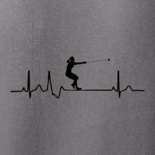 EKG hod kladivem žena