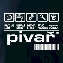 Čárový kód pivař Čárový kód pivař