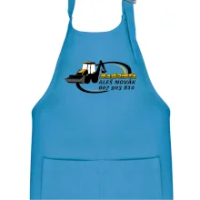 Bagrista v kruhu - vlastní nápis