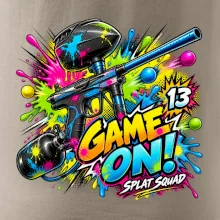 Barevná exploze game on paintball