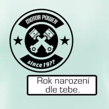 Motor power since (vlastní ročník)