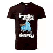 Být motorkářem nebyla moje volba skútr