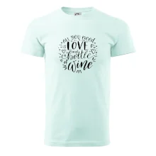 All you need is love and bottle of wine