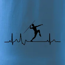 EKG hod oštěpem muž