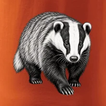 Zvířata Jizerských hor- Jezevec lesní