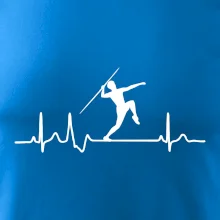 EKG hod oštěpem muž