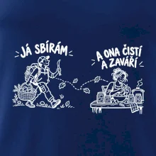 Já sbírám ona čistí a zavaří
