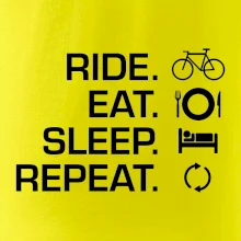 Ride Eat Sleep Repeat kolo