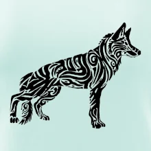 Německý ovčák - tattoo