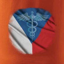 Hrdinové zdravotnictví - Česká vlajka (Pecka design)